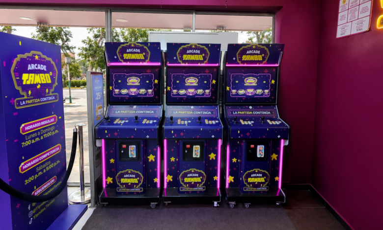 ¿Extrañas los arcades? Tambo revive clásicos videojuegos en sus tiendas por el mes gamer
