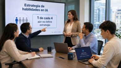 1 de cada 4 trabajadores en Perú considera que su empresa aún no cuenta con estrategias para desarrollar habilidades en IA
