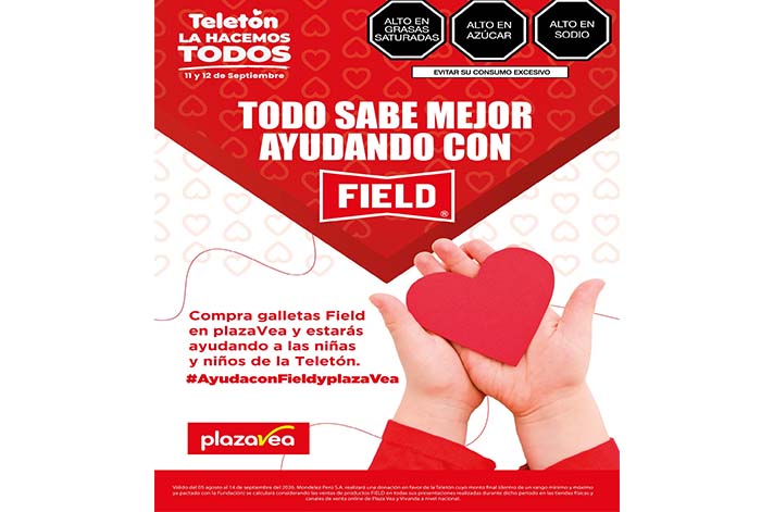 Teletón 2026: FIELD se suma por cuarto año consecutivo con una campaña que convierte las compras en solidaridad