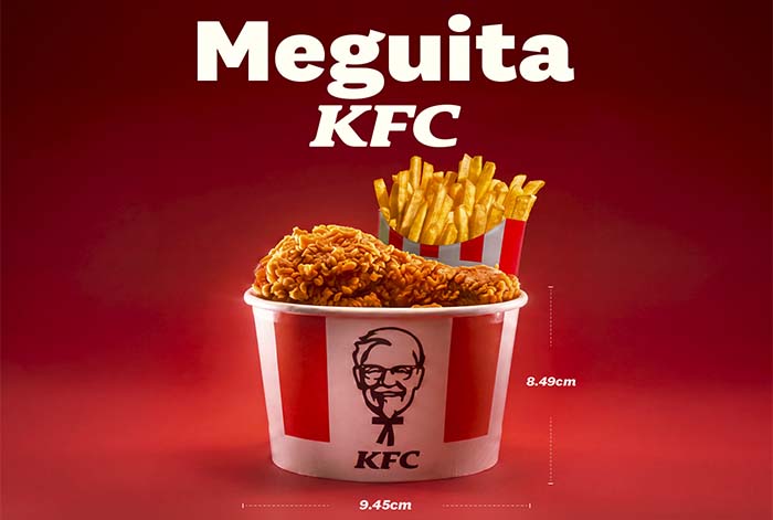 KFC lanza el Meguita, una versión especial de su clásico Mega por el Día del Niño