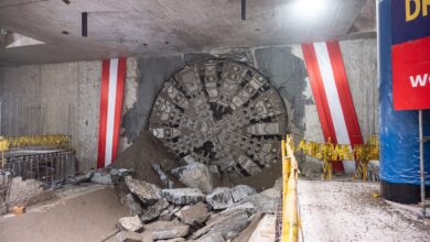 La tuneladora ‘Micaela’ llegó a la Estación Morales Duárez del Ramal de la Línea 4