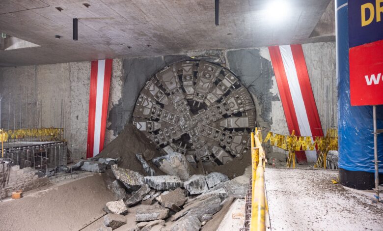 La tuneladora ‘Micaela’ llegó a la Estación Morales Duárez del Ramal de la Línea 4