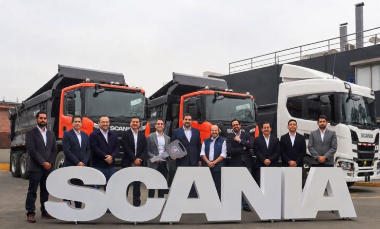 L.A. Management incorpora nueva flota de Scania Super para sus operaciones mineras y logísticas