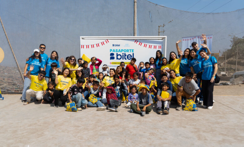 Bitel impulsa el aprendizaje digital de niños de Pamplona Alta por Fiestas Patrias