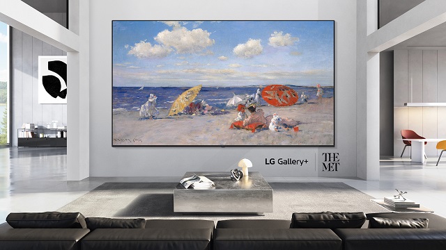 El arte de The Met llega a los hogares a través de los televisores LG