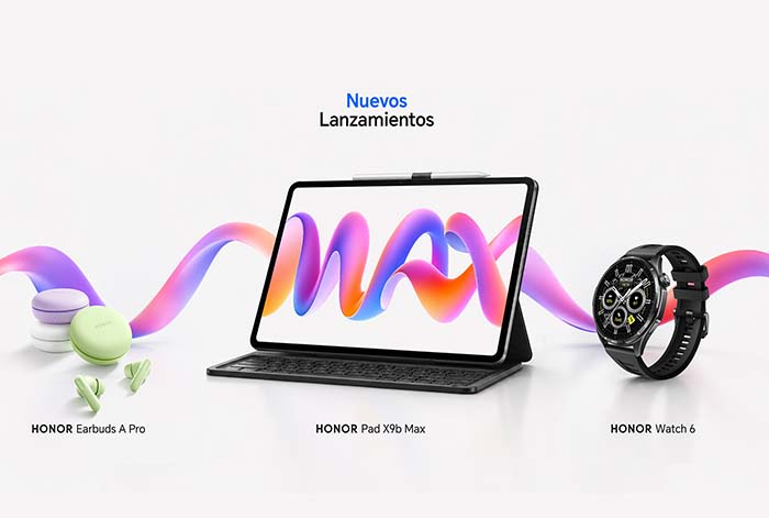 HONOR amplía su ecosistema conectado en Perú con tres nuevos dispositivos