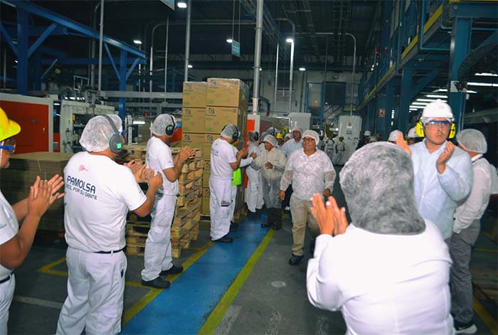 Pamolsa reconoce el valor de sus colaboradores mayores