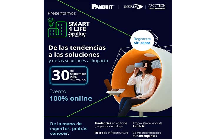 Panduit y BSRIA impulsan la transformación digital de la infraestructura empresarial con el "Smart 4 Life Summit 2026"