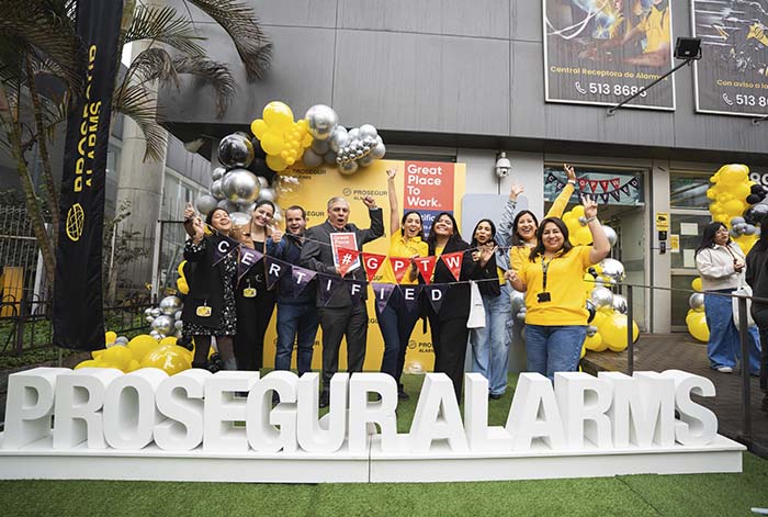 ● Este reconocimiento, que se suma a los obtenidos en Argentina, Chile, Colombia, Paraguay y Uruguay, avala la apuesta de Prosegur Alarms por fortalecer el bienestar de sus empleados y mejorar su experiencia laboral en Latinoamérica.
