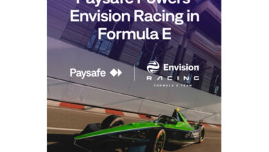 Formula E: Paysafe se convierte en Title Partner de Envision Racing