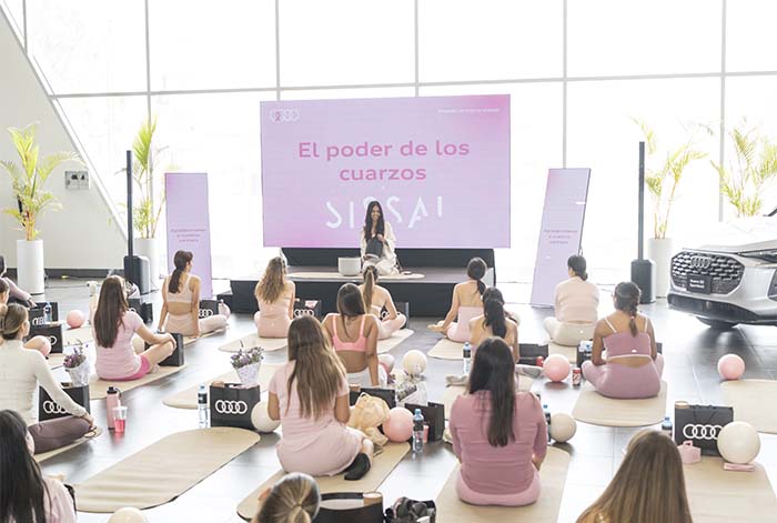 Audi Pink Yoga 2026 reunió bienestar y solidaridad en su tercera edición