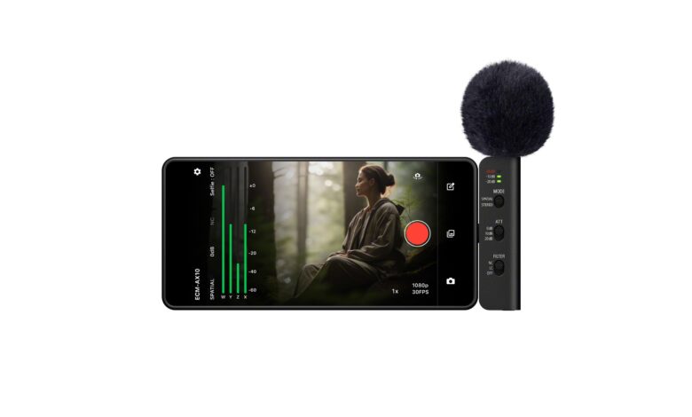 sony lanza el primer micrófono de audio espacial para smartphones del mundo con certificación de eclipsa audio