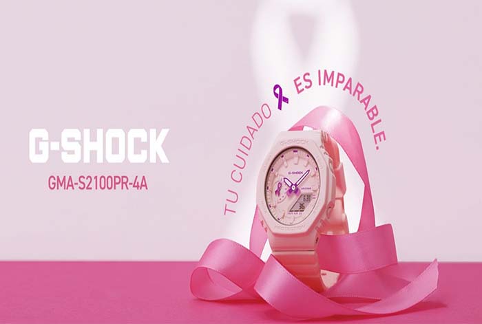 El cuidado es imparable: G-SHOCK se suma a Octubre Rosa con una edición limitada